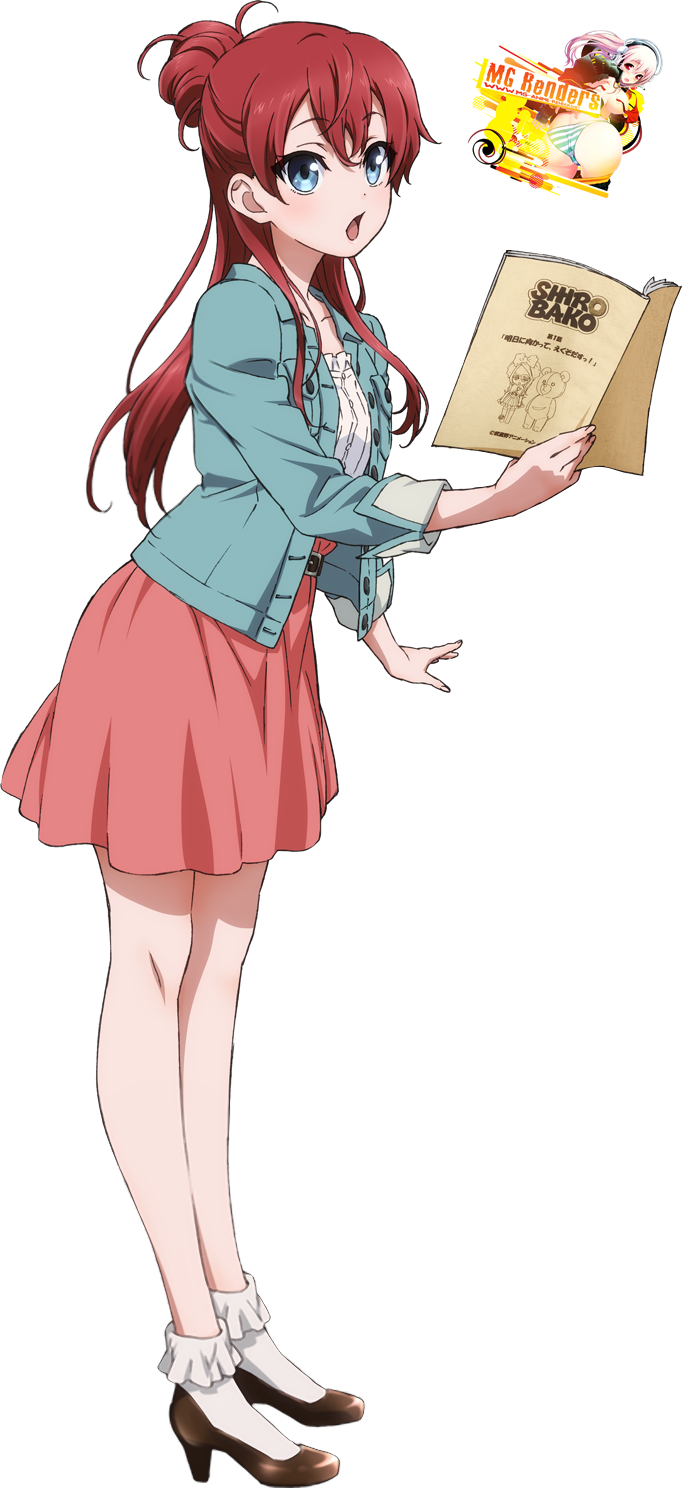 Shirobako - Sakaki Shizuka Render 1